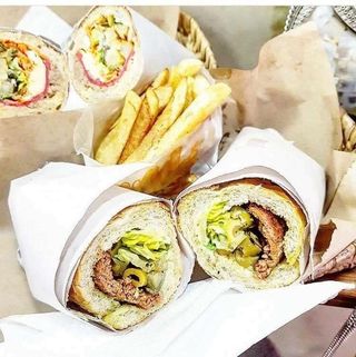 Sandwich Œufs omelette