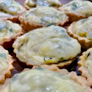 Tartelette  Epinard Poulet 3 fromages
