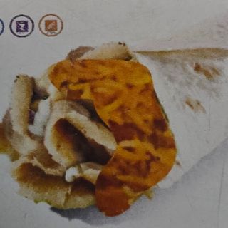 Durum de pollo ternera arroz 