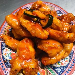 77. Pollo Agridulce y Picante