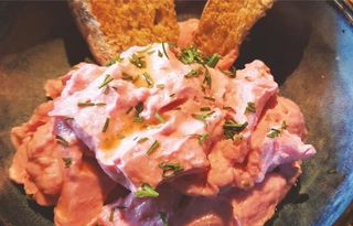 Тарама хайвер с хрупкав хляб Рустика  (150г)