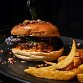 Doble Hamburguesa dorrados