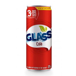Glass - Cola  ( 25Cl ) Canette