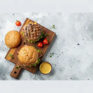 Menú Hamburguesa De Pollo