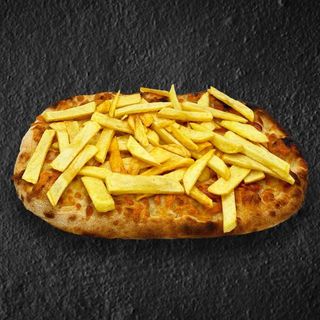 Patate e würstel bianca
