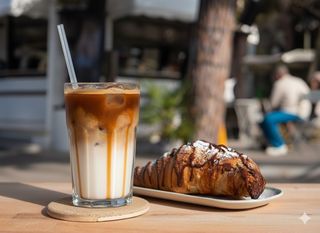 Iced latte aromatico