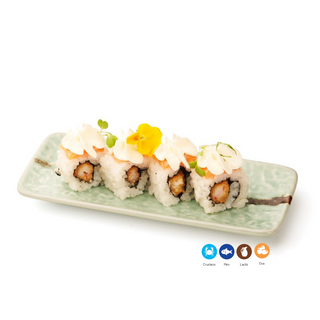 222.Uramaki cheese Dragon(4uds.)