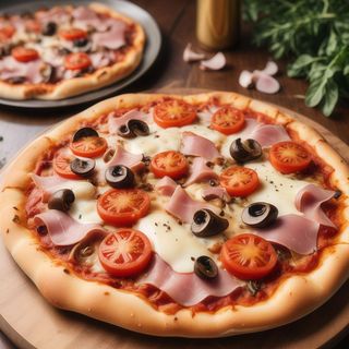 Especial cotto e funghi