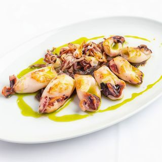 Chipirones De Anzuelo Al Ajilimójili