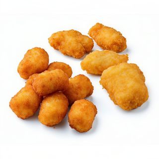 Croquetas y nuggets / Croquettes (2 uds.) and nuggets (6 uds.)