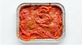 Tagliatelle cotto e stracciatella