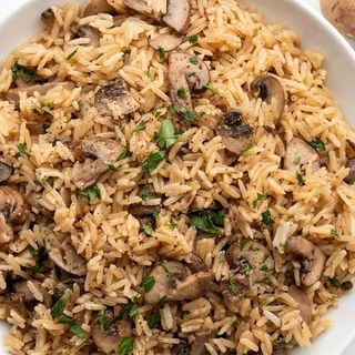 Arroz Con Champiñones
