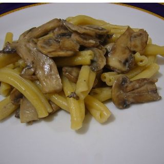 Casarecce carciofi e funghi