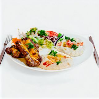 Plato combinado kafta