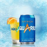Aquarius Naranja lata 330ml.