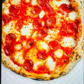 PIZZA DIAVALA COM COLA