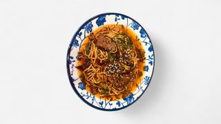 XinJiang fried noodles 新疆干煸炒面