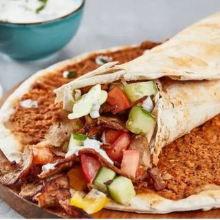  Lahmacun Doble Mixto Con Queso