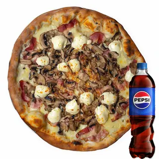 Pizza Senza Pomodoro 32cm + Pepsi 0,5l