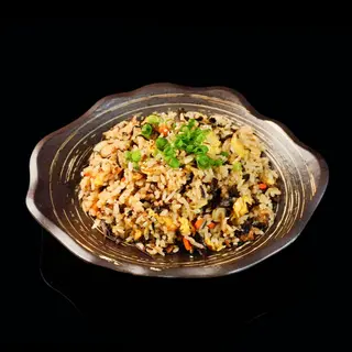 Arroz con verdura seca