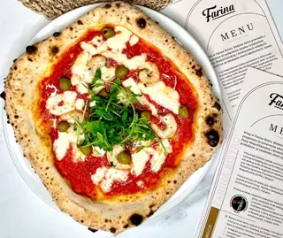Pizza Gamberi i Czosnek
