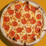 პიცა პეპერონი 4 ნაჭრიანი 22 სმ.  270 გრ.