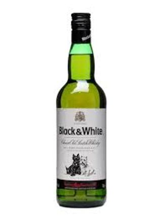 BLACK AND WHITE 750ML