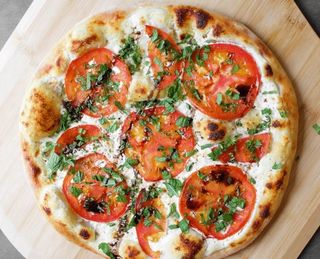 Goat Cheese Pizza