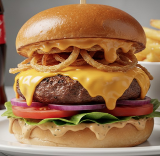 Queens Cheese Supreme Burger