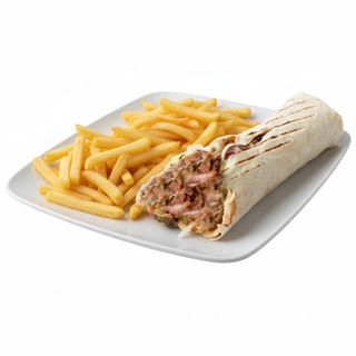 Menú durum sólo carne