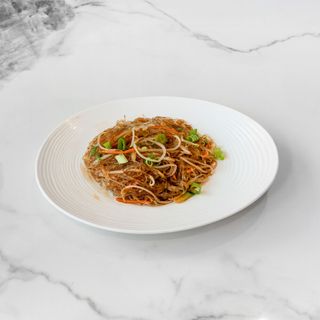 Spaghetti di soia con verdure 素炒粉丝