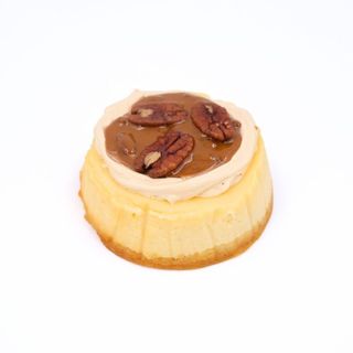 Cheesecake de Caramelo y Nueces Pecanas