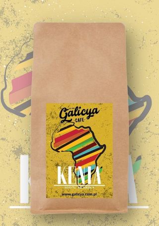 Kenia AB Plus Ruka Chui kawa ziarnista (naturalna) 250g