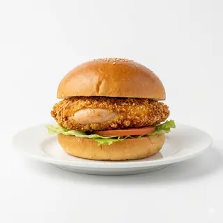 Hamburguesa De Pollo Crujiente