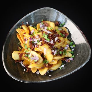 Scoopsy z polewą serową