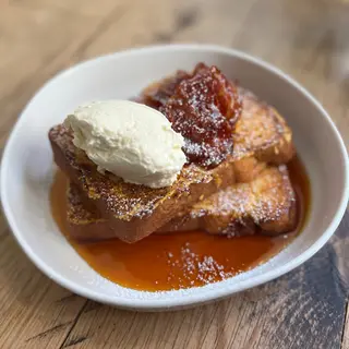 French Toast & Bacon Caramelizado