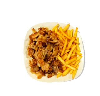 31. Plato Kebab Y Patatas