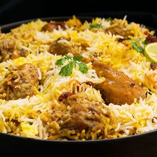 Pollo basmati biriyani( Indian )!