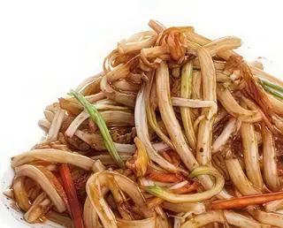 Yaki udon con yasai