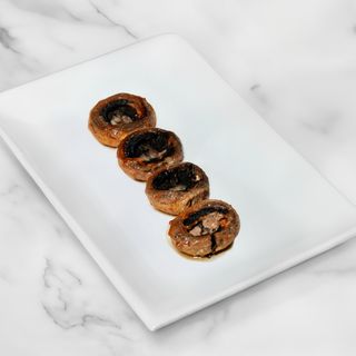 Шампиньоны на гриле