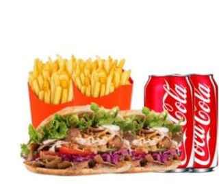 Menú Kebab (3 Uds.)