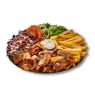 Dabo de vită &curcan la farfurie medie