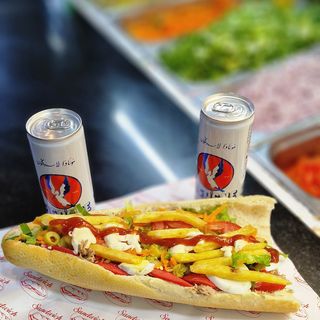 Sandwich Thon + mortadelle 