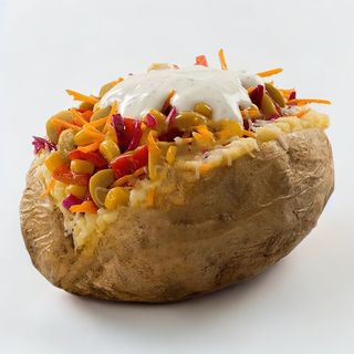 Patata Asada Vegetarienne