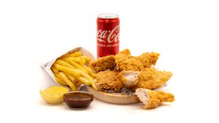 Menú 5 Tiras De Pollo + 1 Salsa