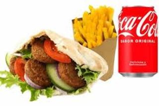 Menú De Pita Falafel