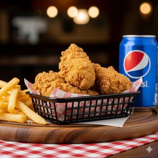 Menù baby pezzi di pollo