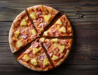 Pizza Hawaiana (20 Cm.)