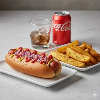 Menú Hot Dog