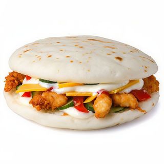 AREPA DE POLLO PASTA